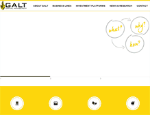 Tablet Screenshot of galtcap.com